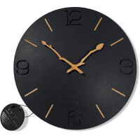 Nástenné hodiny Branch Flexistyle z210c, 30cm čierna